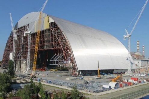 D&rsquo;Huart Industrie réalise un garage de maintenance en plomb à Tchernobyl !