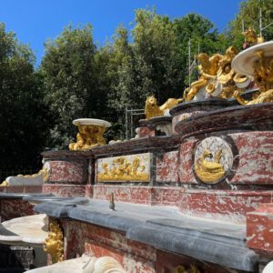 Buffet d'eau de Versailles - plomb